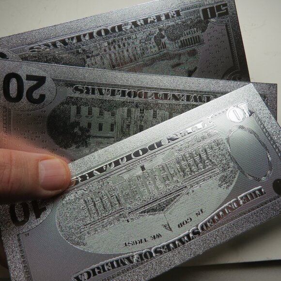 Platinum $10,$20,$50 Bill Collection - Picture 2 of 3